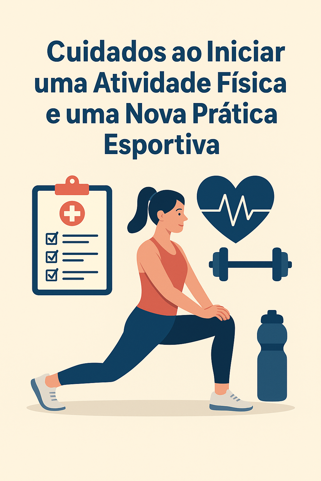 Cuidados ao Iniciar uma Atividade Física e uma Nova Prática Esportiva