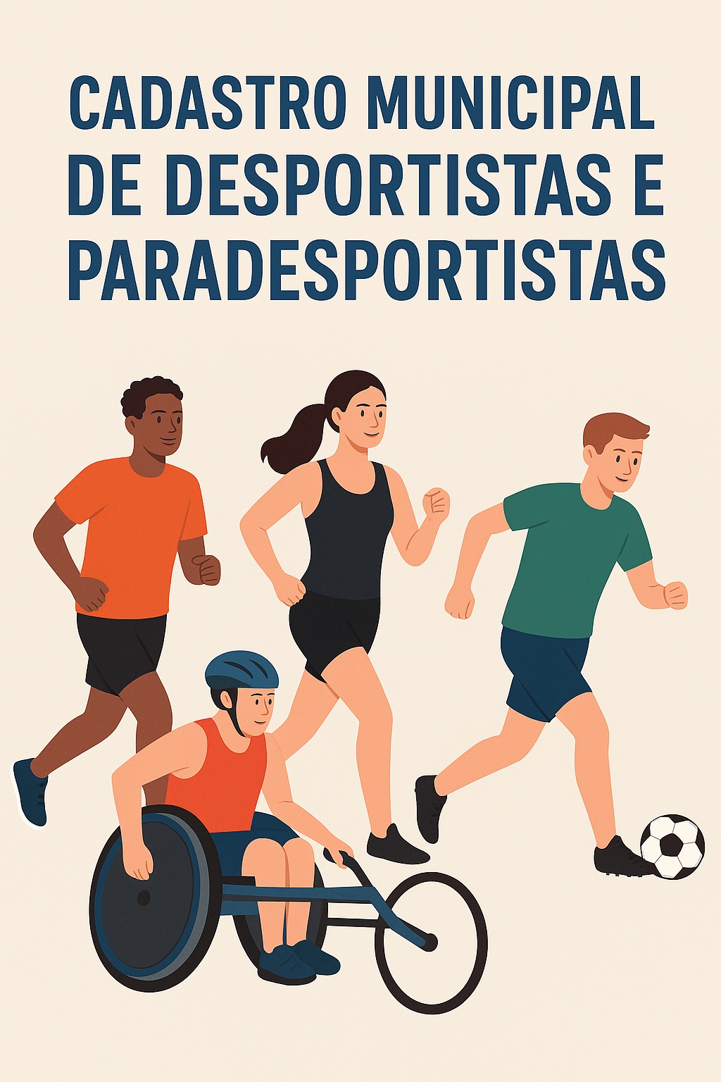 Cadastro Municipal de Desportistas e Paradesportistas